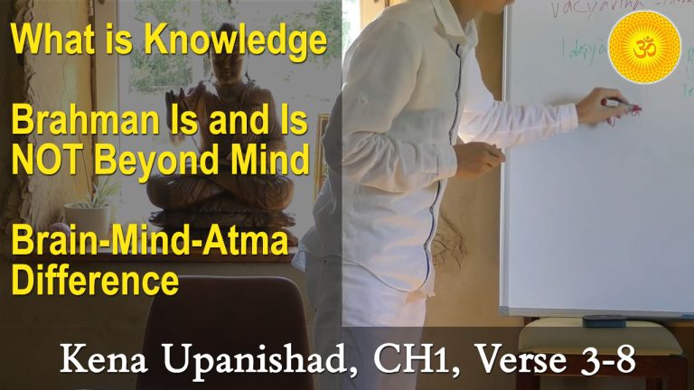 Kena Upanishad (Kenopanishad) Teachings Day 3, Session 3