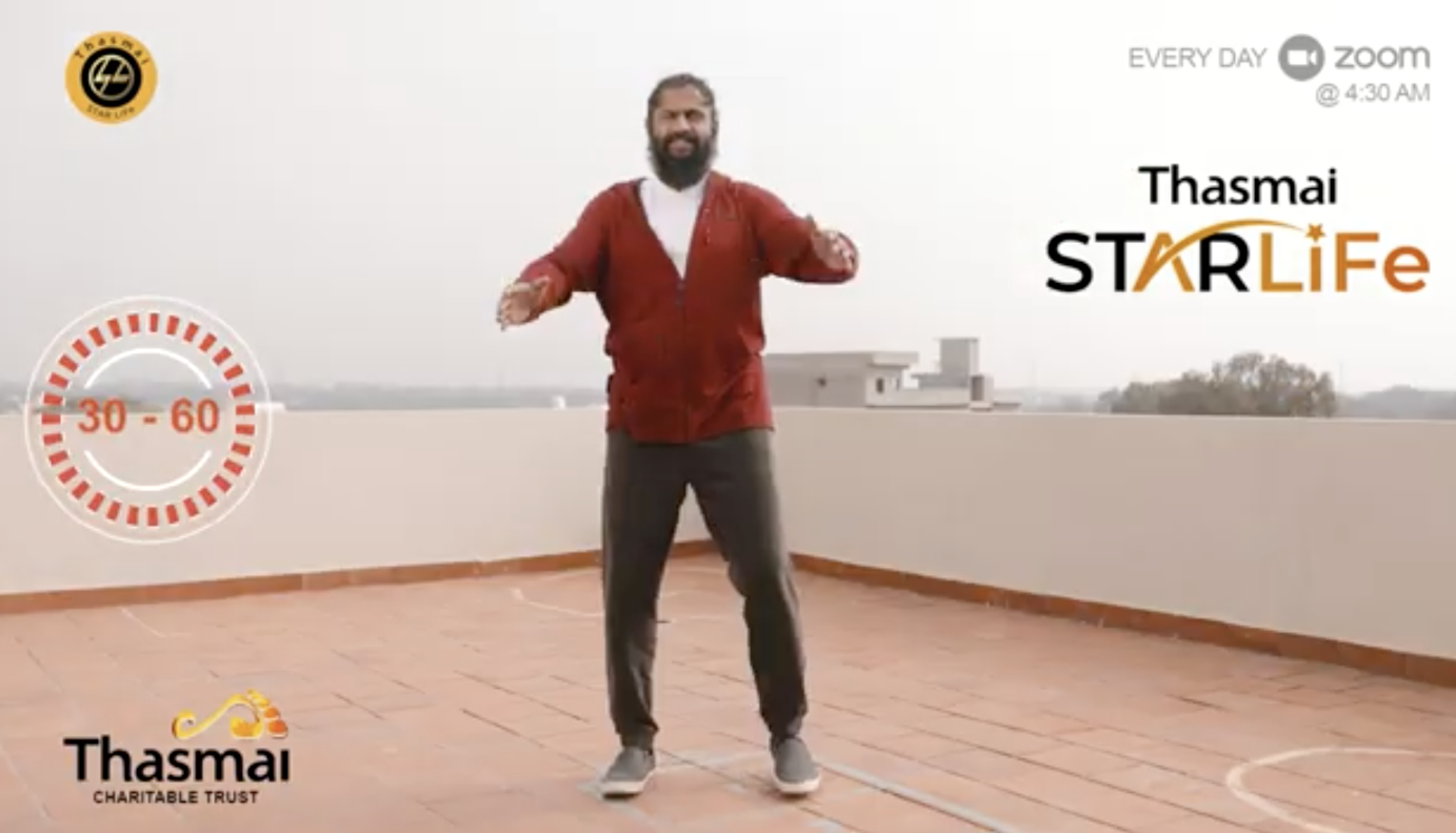 Exercise 20 minutes a day with Thasmai