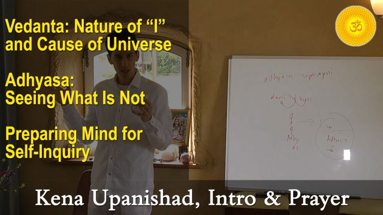 Kena Upanishad (Kenopanishad) Teachings Day 1, Session 2