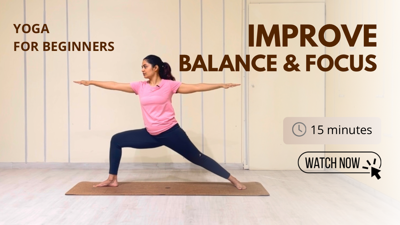 Improve Balance & Focus | Day 5 of 7 Day Beginner Yoga