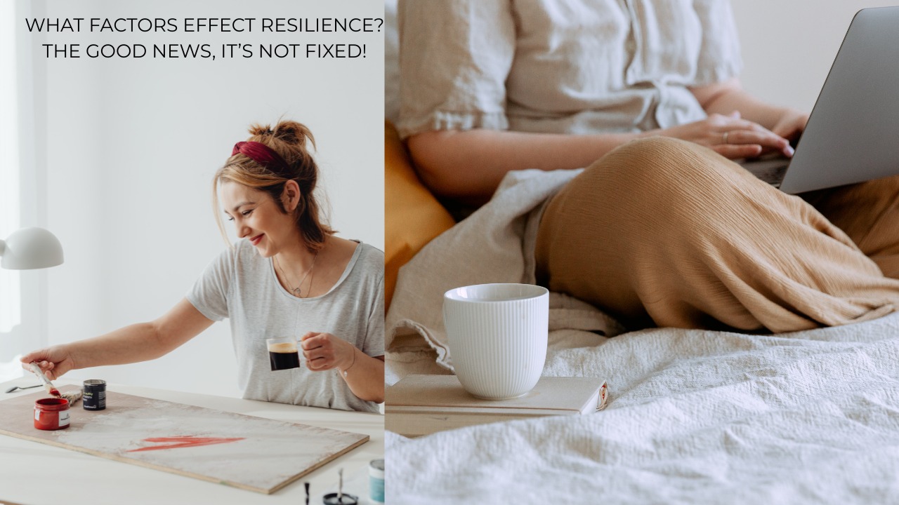 why do 2 people react differently to the same hardship?