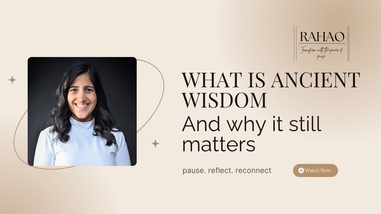 The Missing Key in Wellness: Understanding Ancient Wisdom