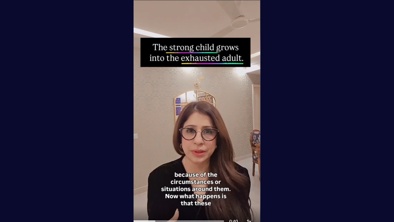 Strong Child grows into an Exhausted Adult?