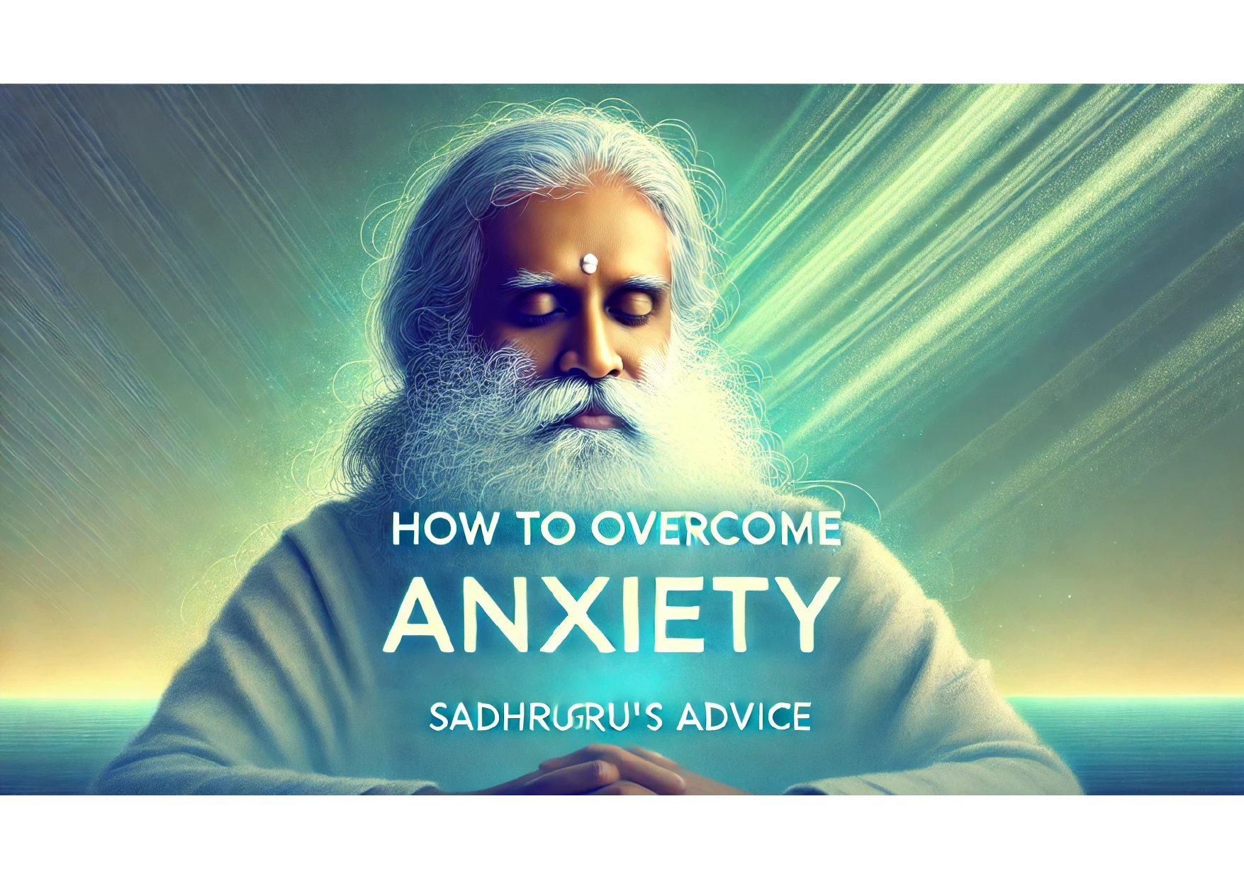 Sadhguru’s Key to Conquering Anxiety.