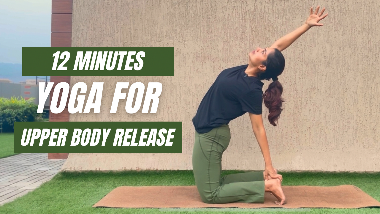 Tight Shoulders & Stiff neck? Try this Yoga Asana flow