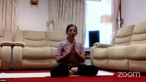 Dashlakshan Parv 2024 - Yoga - Dr. Priyadarshana Ji presents a session on yoga.