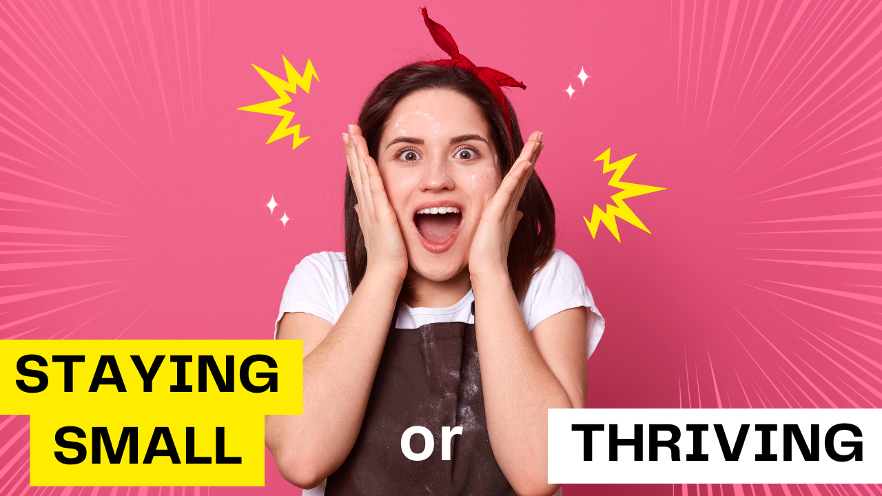 The cost of staying small
