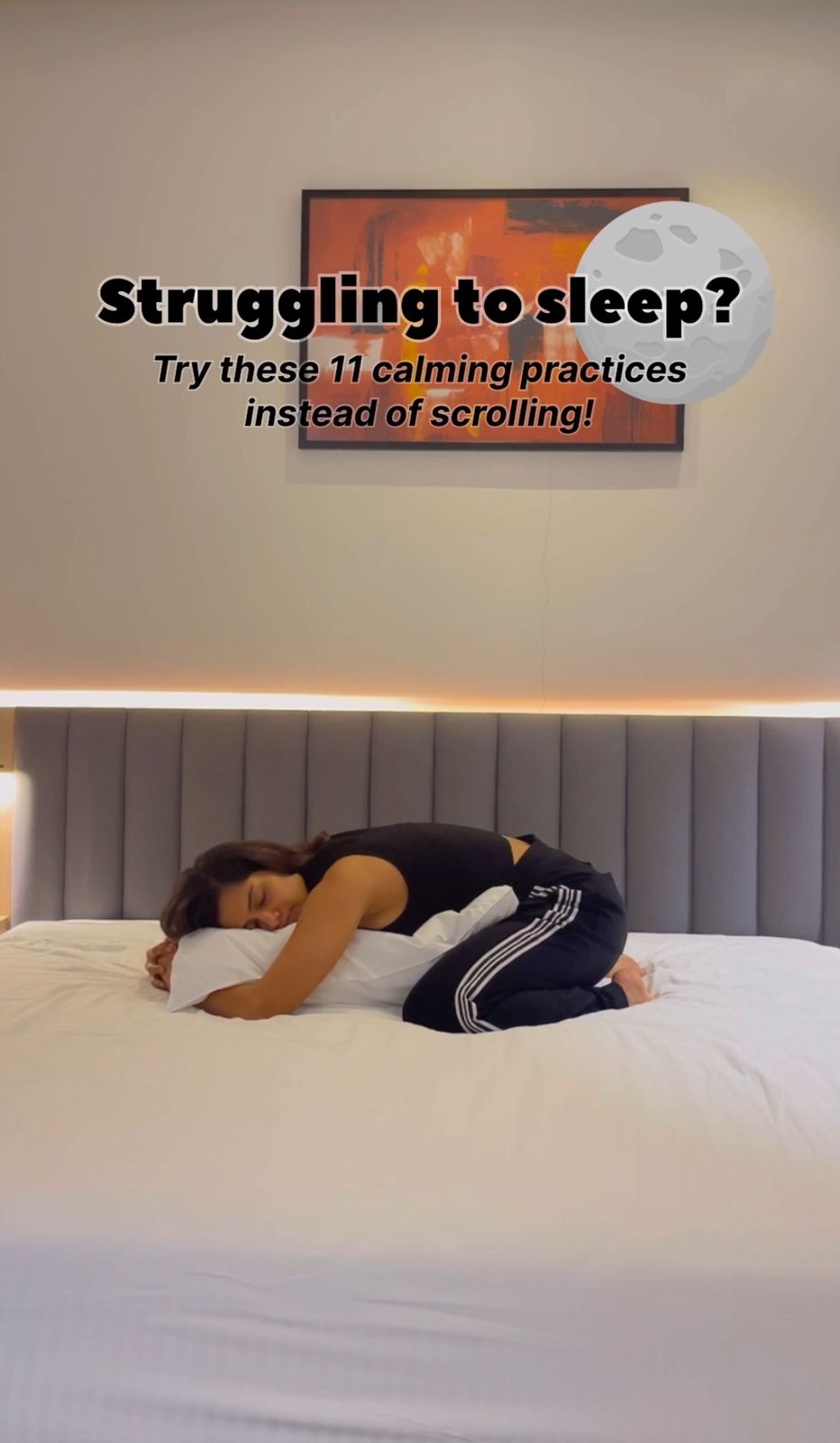 Try this if you are struggling to sleep