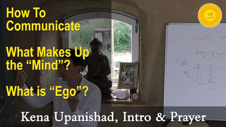 Kena Upanishad (Kenopanishad) Teachings Day 1, Session 3