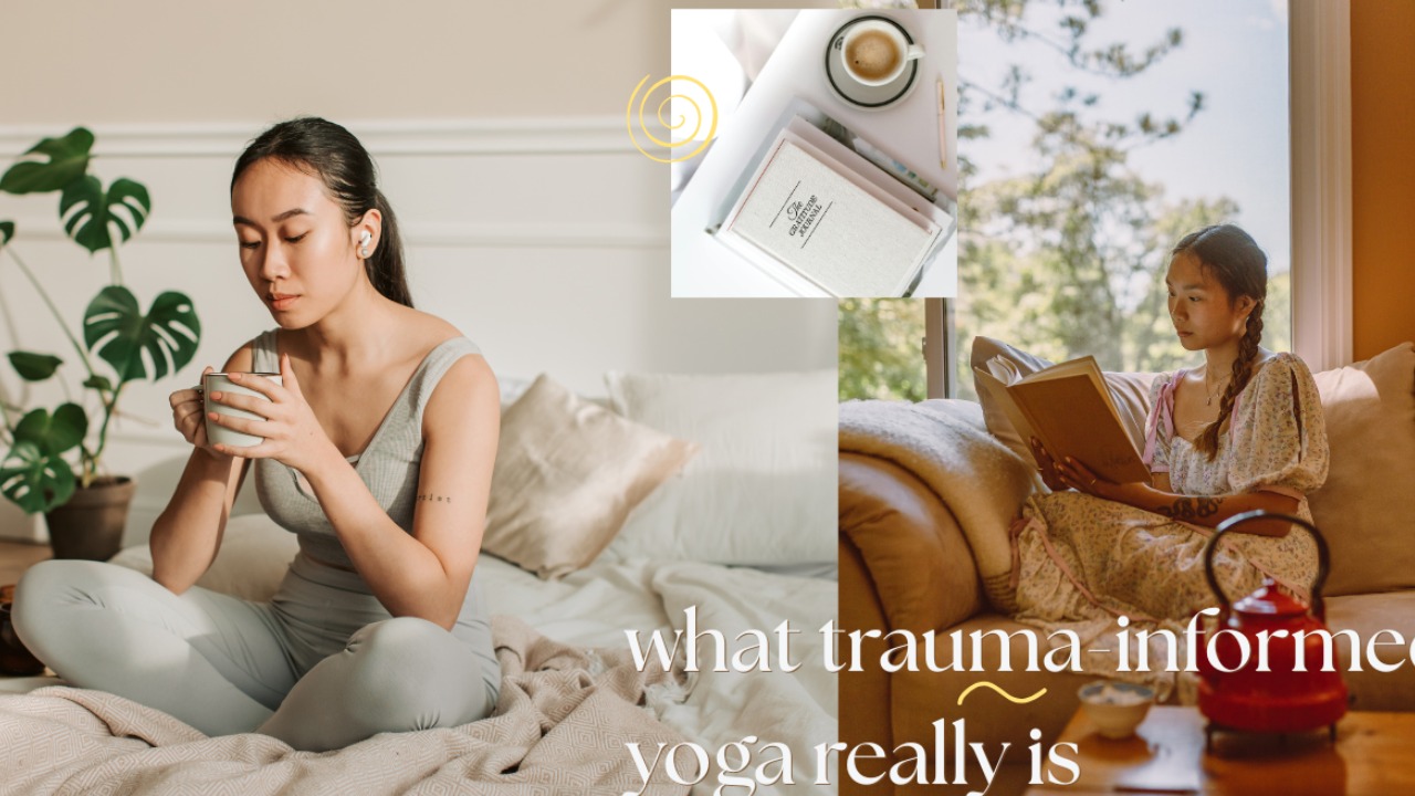 What trauma-informed yoga really is