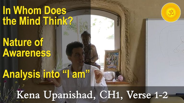 Kena Upanishad (Kenopanishad) Teachings Day 2, Session 1