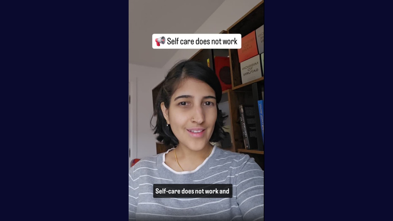 Self-care does not work