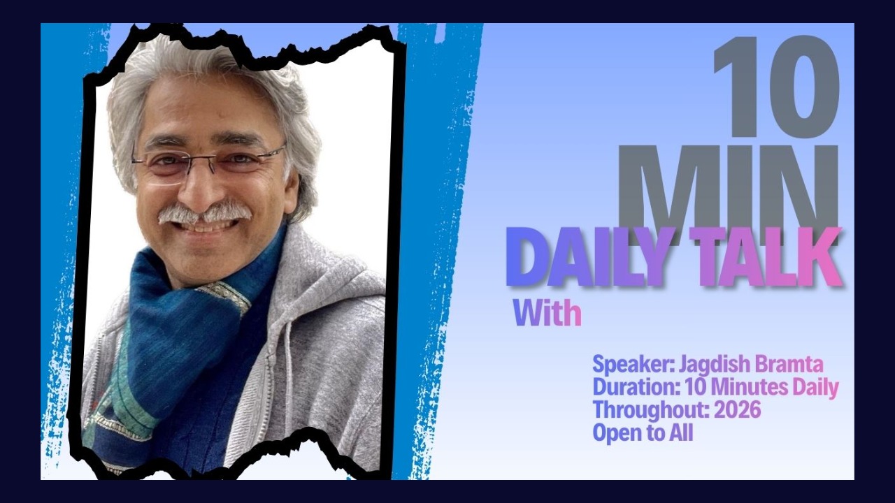 Pause for Wisdom Day 5: Ten Minutes of Spiritual Insight - with Jagdish Bramta